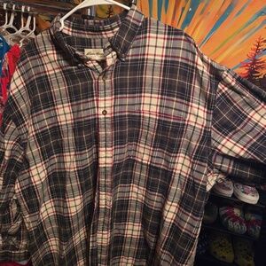 mens flannel button up shirt